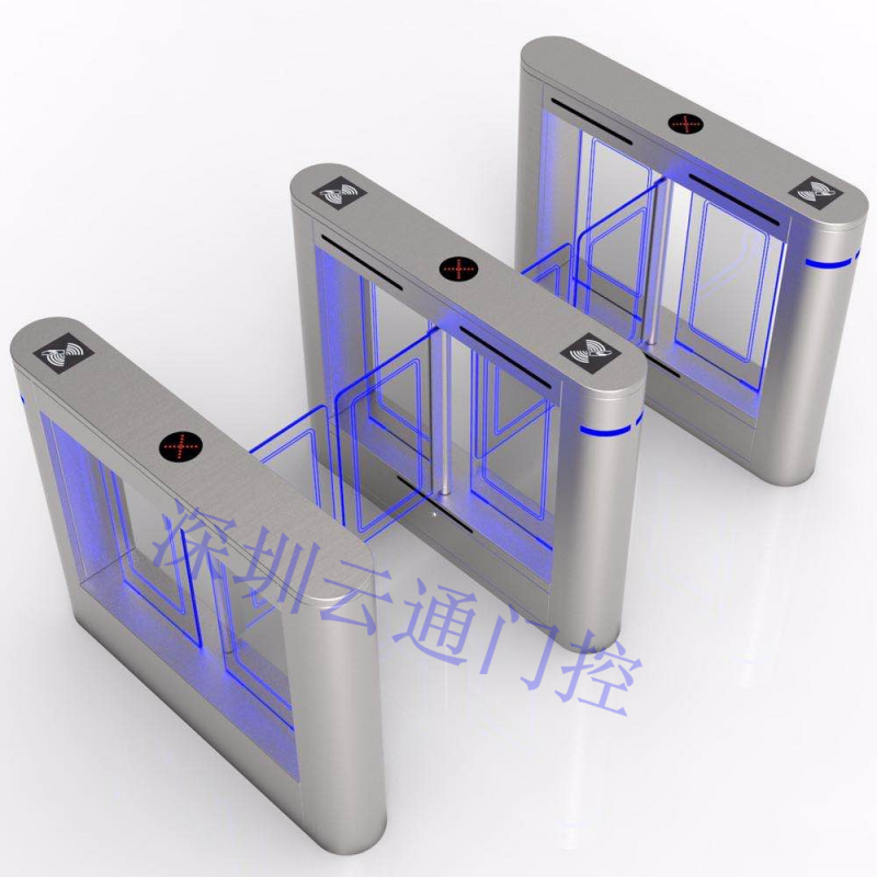 擺閘，圓弧玻璃小擺閘