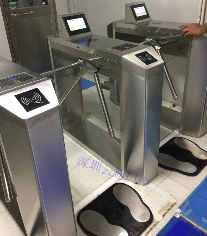 ESD防靜電三輥閘，帶顯示屏